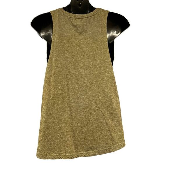 Series-8 “Get It Girl” Green & Gold Workout Tank Top Women’s Medium - Picture 2 of 3